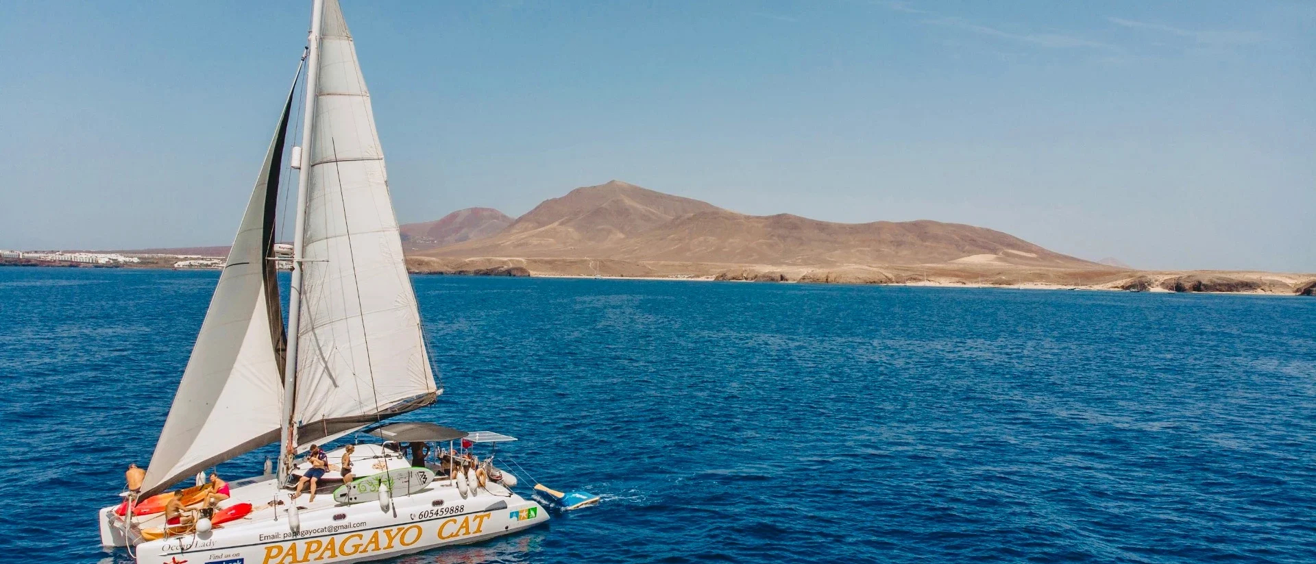 Papagayo Cat. Lanzarote Catamaran Cruise