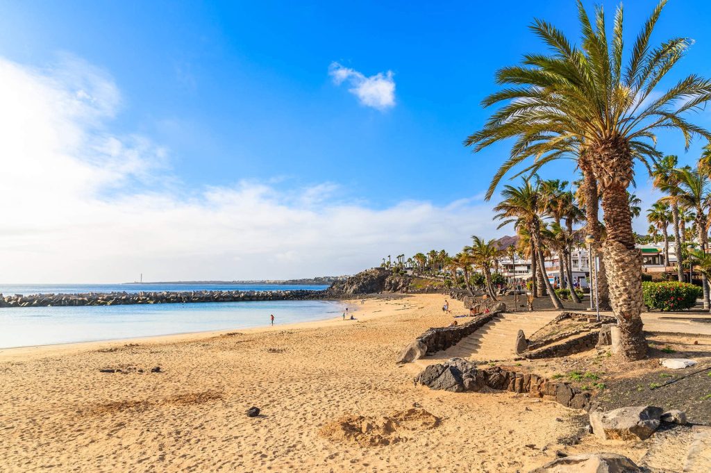 Playa Flamingo in Playa Blanca